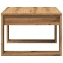 Mesa auxiliar de madera de ingeniería roble artisan 50x50x35 cm de , Mesas auxiliares - Ref: Foro24-856689, Precio: 39,53 €, ...