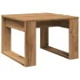 Mesa auxiliar de madera de ingeniería roble artisan 50x50x35 cm de , Mesas auxiliares - Ref: Foro24-856689, Precio: 39,53 €, ...