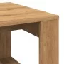 Mesa auxiliar de madera de ingeniería roble artisan 50x50x35 cm de , Mesas auxiliares - Ref: Foro24-856689, Precio: 39,53 €, ...