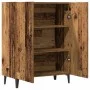 Aparador de madera de ingeniería envejecida 70x34x90 cm de , Aparadores - Ref: Foro24-856888, Precio: 82,15 €, Descuento: %