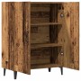 Aparador de madera de ingeniería envejecida 70x34x90 cm de , Aparadores - Ref: Foro24-856888, Precio: 84,11 €, Descuento: %
