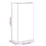 Armario de baño de pared roble artisan 32x20x67 cm de , Tocadores de baño - Ref: Foro24-856938, Precio: 42,06 €, Descuento: %