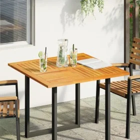 Tablero de mesa cuadrado madera maciza de acacia 90x90x2,2 cm by , Table tops - Ref: Foro24-4004257, Price: 99,68 €, Discount: %