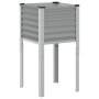 Jardinera de acero gris 45x45x88 cm de , Maceteros y jardineras - Ref: Foro24-4008964, Precio: 29,06 €, Descuento: %