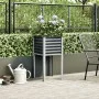 Jardinera de acero gris antracita 45x45x88 cm de , Maceteros y jardineras - Ref: Foro24-4008966, Precio: 29,94 €, Descuento: %