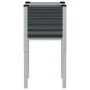 Jardinera de acero gris antracita 45x45x88 cm de , Maceteros y jardineras - Ref: Foro24-4008966, Precio: 29,94 €, Descuento: %