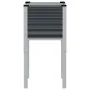 Jardinera de acero gris antracita 45x45x88 cm de , Maceteros y jardineras - Ref: Foro24-4008966, Precio: 29,94 €, Descuento: %