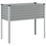 Jardinera de acero gris 100x41x90 cm de , Maceteros y jardineras - Ref: Foro24-4008970, Precio: 42,92 €, Descuento: %