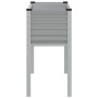 Jardinera de acero gris 100x41x90 cm de , Maceteros y jardineras - Ref: Foro24-4008970, Precio: 42,92 €, Descuento: %
