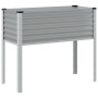 Jardinera de acero gris 100x41x90 cm de , Maceteros y jardineras - Ref: Foro24-4008970, Precio: 42,92 €, Descuento: %