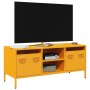Mueble para TV acero laminado en frío amarillo 101,5x39x43,5 cm de , Muebles TV - Ref: Foro24-851301, Precio: 120,83 €, Descu...
