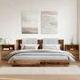 Mesitas de noche 2 uds madera ingeniería envejecida 50x32x60 cm de , Mesitas de noche - Ref: Foro24-856565, Precio: 97,26 €, ...