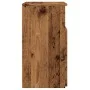 Mesitas de noche 2 uds madera ingeniería envejecida 50x32x60 cm de , Mesitas de noche - Ref: Foro24-856565, Precio: 97,26 €, ...