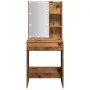 Tocador con luces LED madera envejecida 60x40x140 cm von , Tische - Ref: Foro24-856999, Preis: 95,53 €, Rabatt: %