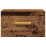 Mesitas de noche de pared 2 uds madera envejecida 35x35x20 cm de , Mesitas de noche - Ref: Foro24-857064, Precio: 51,55 €, De...