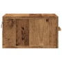 Mesitas de noche de pared 2 uds madera envejecida 35x35x20 cm de , Mesitas de noche - Ref: Foro24-857064, Precio: 51,55 €, De...