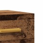 Mesitas de noche de pared 2 uds madera envejecida 35x35x20 cm de , Mesitas de noche - Ref: Foro24-857064, Precio: 51,55 €, De...