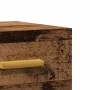 Mesitas de noche de pared 2 uds madera envejecida 35x35x20 cm de , Mesitas de noche - Ref: Foro24-857064, Precio: 50,78 €, De...