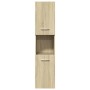 Juego de muebles de baño 4 pzas contrachapada roble Sonoma de , Muebles de baño - Ref: Foro24-3324998, Precio: 142,72 €, Desc...