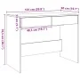 Escritorio madera ingeniería madera envejecida 101x50x76,5 cm von , Schreibtische - Ref: Foro24-856764, Preis: 89,84 €, Rabat...