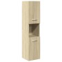 Juego de muebles de baño 4 pzas contrachapada roble Sonoma de , Muebles de baño - Ref: Foro24-3325004, Precio: 172,57 €, Desc...