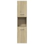 Juego de muebles de baño 4 pzas contrachapada roble Sonoma de , Muebles de baño - Ref: Foro24-3325004, Precio: 172,57 €, Desc...