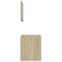 Set de muebles de baño 2 pzas madera contrachapada roble Sonoma de , Muebles de baño - Ref: Foro24-856372, Precio: 70,77 €, D...