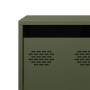 Mueble TV acero laminado en frío verde oliva 135x39x43,5 cm de , Muebles TV - Ref: Foro24-851308, Precio: 156,79 €, Descuento: %