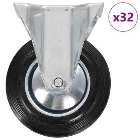 Ruedas fijas 32 unidades 160 mm de , Manipulación de materiales - Ref: Foro24-277985, Precio: 332,37 €, Descuento: %