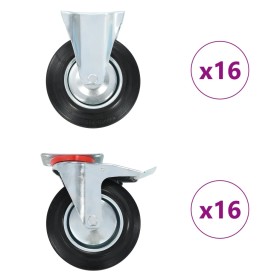 Ruedas 32 unidades 200 mm de , Manipulación de materiales - Ref: Foro24-278060, Precio: 473,91 €, Descuento: %