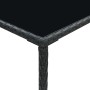 Set muebles bar jardín 3 piezas y cojines ratán sintético negro de vidaXL, Conjuntos de jardín - Ref: Foro24-3094787, Precio:...