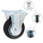 Ruedas fijas 8 unidades 100 mm de , Manipulación de materiales - Ref: Foro24-277951, Precio: 48,06 €, Descuento: %