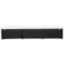Tumbona con cojín de ratán sintético negro de , Tumbonas - Ref: Foro24-42677, Precio: 226,66 €, Descuento: %