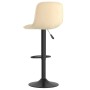 Taburetes de cocina 2 unidades terciopelo crema de , Taburetes de cocina - Ref: Foro24-333990, Precio: 104,56 €, Descuento: %