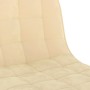 Taburetes de cocina 2 unidades terciopelo crema de , Taburetes de cocina - Ref: Foro24-333990, Precio: 104,56 €, Descuento: %