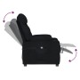 Sillón reclinable eléctrico de tela negro de , Sillones - Ref: Foro24-3098817, Precio: 253,41 €, Descuento: %