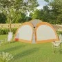 Carpa de fiesta LED 4 paredes gris y naranja 3,6x3,6x2,3 m de vidaXL, Carpas y cenadores - Ref: Foro24-93077, Precio: 153,48 ...