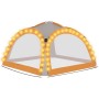 Carpa de fiesta LED 4 paredes gris y naranja 3,6x3,6x2,3 m de vidaXL, Carpas y cenadores - Ref: Foro24-93077, Precio: 156,22 ...