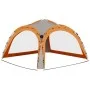 Carpa de fiesta LED 4 paredes gris y naranja 3,6x3,6x2,3 m de vidaXL, Carpas y cenadores - Ref: Foro24-93077, Precio: 153,48 ...