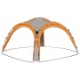 Carpa de fiesta LED 4 paredes gris y naranja 3,6x3,6x2,3 m de vidaXL, Carpas y cenadores - Ref: Foro24-93077, Precio: 156,22 ...