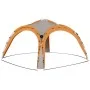 Carpa de fiesta LED 4 paredes gris y naranja 3,6x3,6x2,3 m de vidaXL, Carpas y cenadores - Ref: Foro24-93077, Precio: 153,48 ...