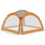 Carpa de fiesta LED 4 paredes gris y naranja 3,6x3,6x2,3 m de vidaXL, Carpas y cenadores - Ref: Foro24-93077, Precio: 153,48 ...