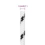 Cuerda para barco trenzada poliéster blanco 5 mmx250 m de , Sogas y cuerdas metálicas - Ref: Foro24-152759, Precio: 33,01 €, ...