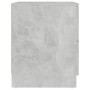 Mesita de noche madera de ingeniería gris hormigón 40x40x50 cm de , Mesitas de noche - Ref: Foro24-326731, Precio: 58,41 €, D...