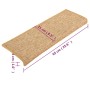 Alfombrilla autoadhesiva escalera 15 uds naranja 65x21x4 cm de , Alfombrillas para escalones - Ref: Foro24-326911, Precio: 11...