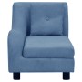 Sofá para perros con almohada azul felpa 83x44x44 cm de , Camas para perros - Ref: Foro24-171104, Precio: 131,83 €, Descuento: %