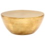 Mesa de centro de aluminio martillado latón 70x30 cm de , Mesas de centro - Ref: Foro24-246508, Precio: 216,81 €, Descuento: %