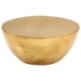 Mesa de centro de aluminio martillado latón 70x30 cm de , Mesas de centro - Ref: Foro24-246508, Precio: 216,81 €, Descuento: %