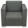 Sillón de tela gris oscuro de , Sillones - Ref: Foro24-243582, Precio: 234,09 €, Descuento: %