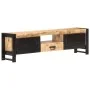 Mueble para TV madera de mango rugosa 140x30x40 cm de , Muebles TV - Ref: Foro24-320193, Precio: 370,43 €, Descuento: %